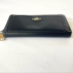 Gently used Coach Accordion Zip Wallet